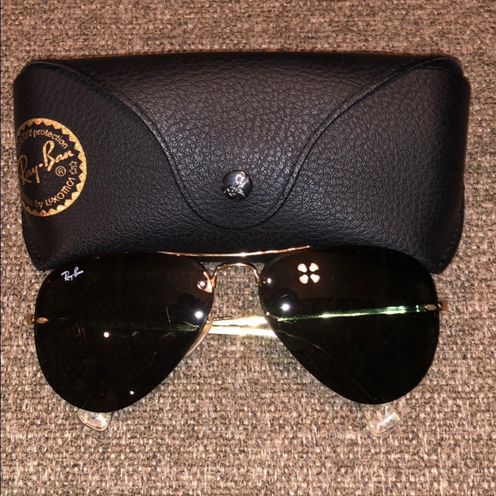AUTHENTIC Ray-Ban Aviator Sunglasses
